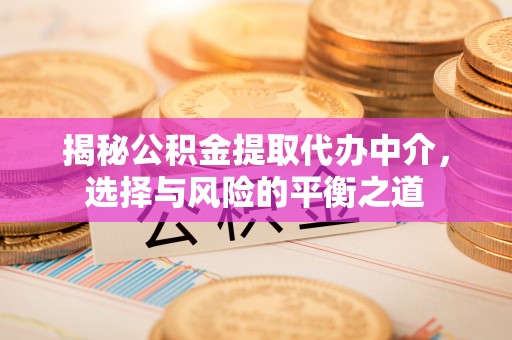 潮州揭秘公积金提取代办中介，选择与风险的平衡之道